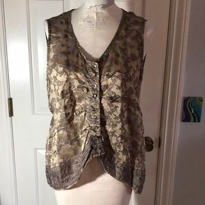 Krista Larson silk vest